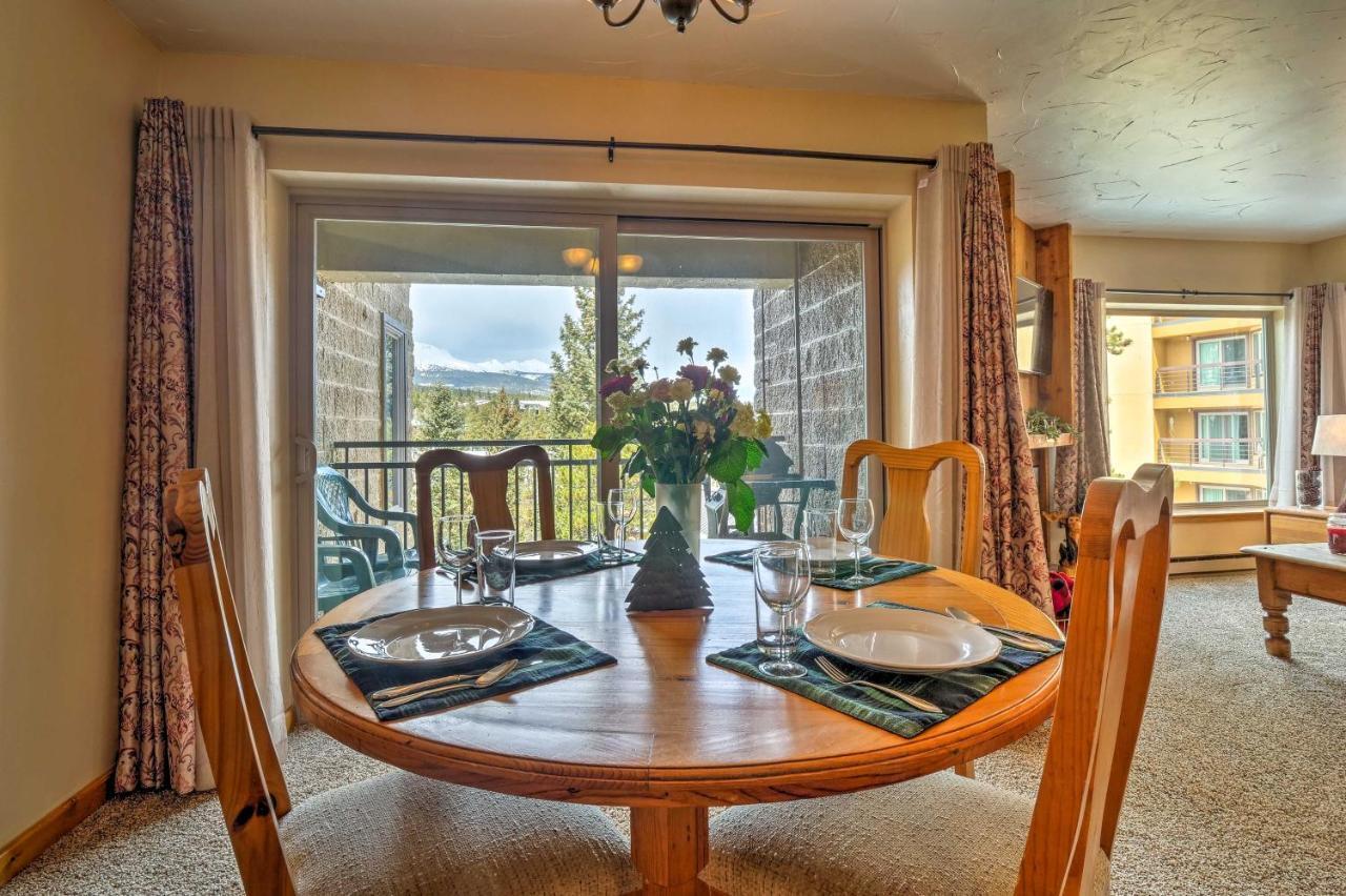 Cozy Ski-Inandski-Out Breckenridge Condo Mtn Views! Exteriér fotografie