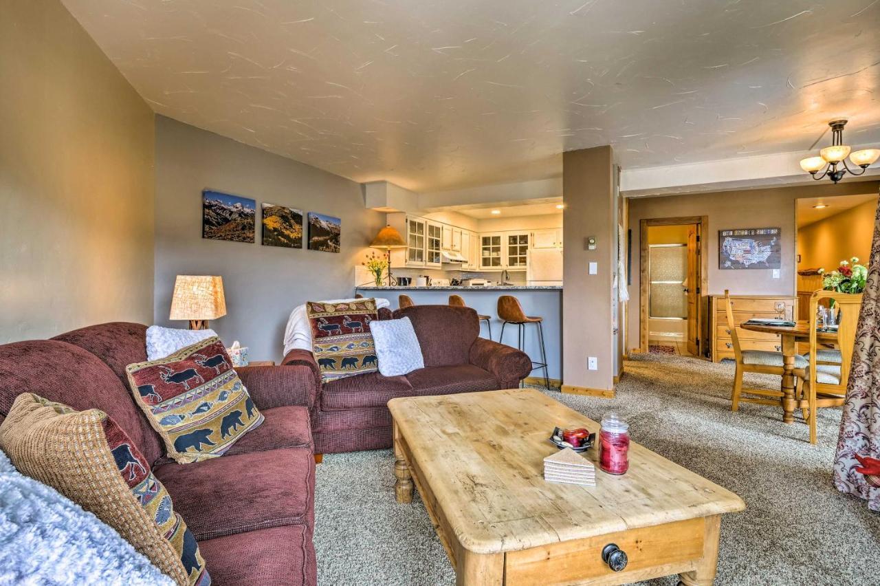 Cozy Ski-Inandski-Out Breckenridge Condo Mtn Views! Exteriér fotografie
